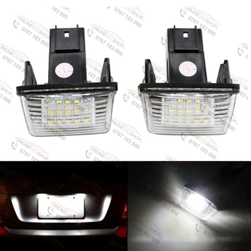 Set Lampi Led numar pentru Toyota Auris, Corolla, Avensis T27